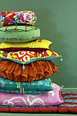 Stacked cushions