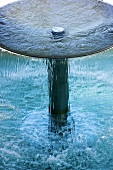 Bubble fountain in swimming pool