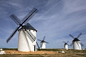 Windmühlen in Campo de Criptana (La Mancha, Spanien)