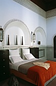 A Moroccan bedroom