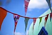 Coloured bunting