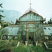 Verfallenes viktorianisches Glashaus
