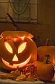 Halloween decoration: pumpkin lantern