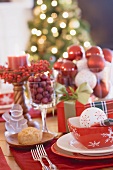 Christmas table (detail)