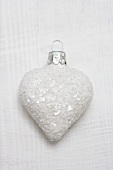 White heart (Christmas tree ornament)