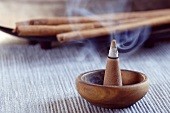 Cone of incense, close-up