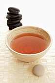 Tea for health in ceramic bowl