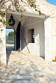 Entrance to stone house (Tunisia)