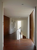 View of hallway with staircase and corridor