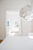 White dining room