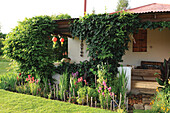 View of house with garden