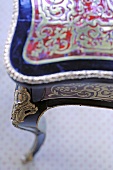 Detail of an ornate antique table