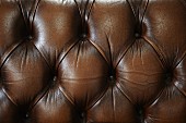 Quilted leather upholstery