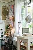 Sales room for home accessories decorated in country-house style