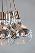 Pendant lamp made from bundle of spotlights