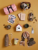 Various outdoor accessories with an autumnal, nostalgic flair