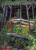 Gartenbank aus Holz