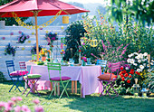 Decoration for garden party
