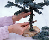 Handbound tree made from Nobilistanne