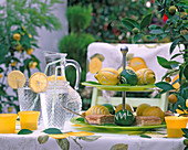 Decorate lemons and limes