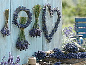 Lavender hung to dry