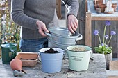 Mix soil for sowing or permeable soil