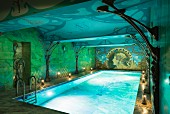 Exclusive basement swimming pool