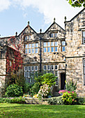 Historical, English-style stone mansion