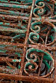 Rusty vintage lattice