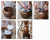 Instructions for making destillates