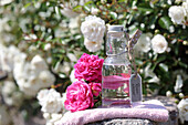 Rose water (for soothing the skin)