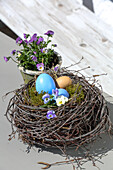 DIY Easter nest