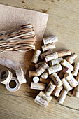Cork in various forms