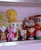 Collection of 0velty eggcups interiors detail kitsch