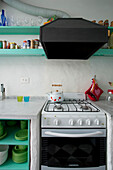 Stove and Exhaust Fan in kitchen Buenos Aires, Argentina