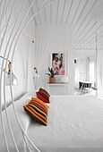Uruguay, Manantiales, modern bedroom