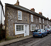Denkmalgeschütztes Gebäude der Kategorie II aus den 1820er Jahren in Arundel West Sussex
