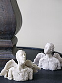 Angel ornament sculptures in Guildford home Surrey England UK