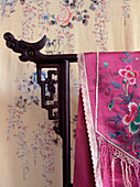 Oriental style decor and furniture