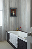 Badezimmer Detail in Hastings Strandhaus England UK