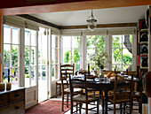 Classical elegant dining room