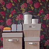 Bathroom storage ideas for towels and toiletries