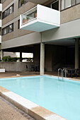 Swimming pool in Sydney apartment building Australia