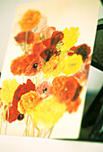 One of Georgina's flower postcards