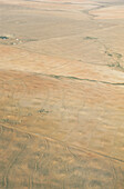 Luftaufnahmen über die Velddriff-Ebenen im Westkap