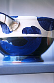Close up of contemporary studio pots