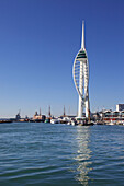 Modern landmark in Old Town Portsmouth England UK