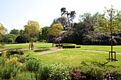 Garden exterior of Kent home England UK