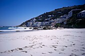 Beach at Camps bay in Cape Town South Africa