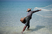 Fisherman in Myanmar